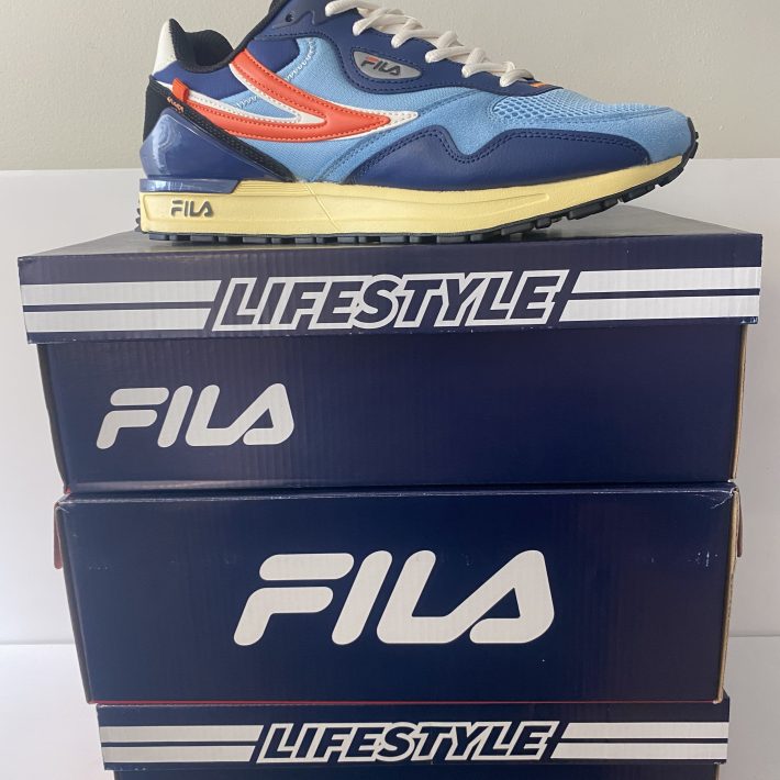 ZAPATILLA FILA HOMBRE FORGET ME NOT ESTATE BLUE/RED ORANGE