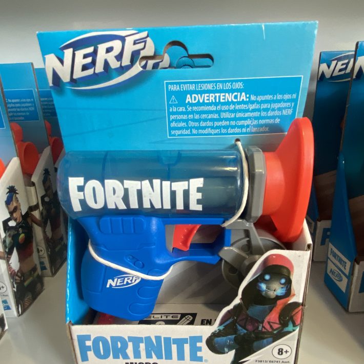 MINILANZADOR NERF FORTNITE MICRO GRAPPLER HASBRO