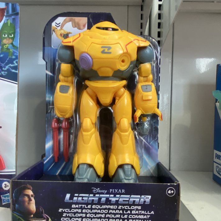 LIGHTYEAR ZYCLOPS EQUIPADO PARA LA BATALLA MATTEL