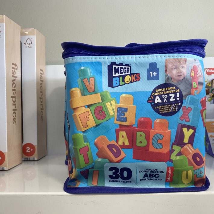 MEGA BLOKS BLOQUES CONSTRUCCIÓN APRENDIZAJE 30 PZS + BOLSA